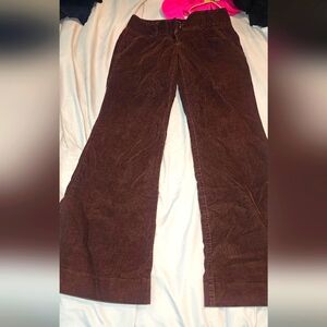 The Limited brown pants Drew Fit Corduroy Sz4 Brown inseam 30